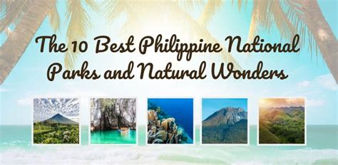 philippines national parks list|National Parks Of The Philippines .